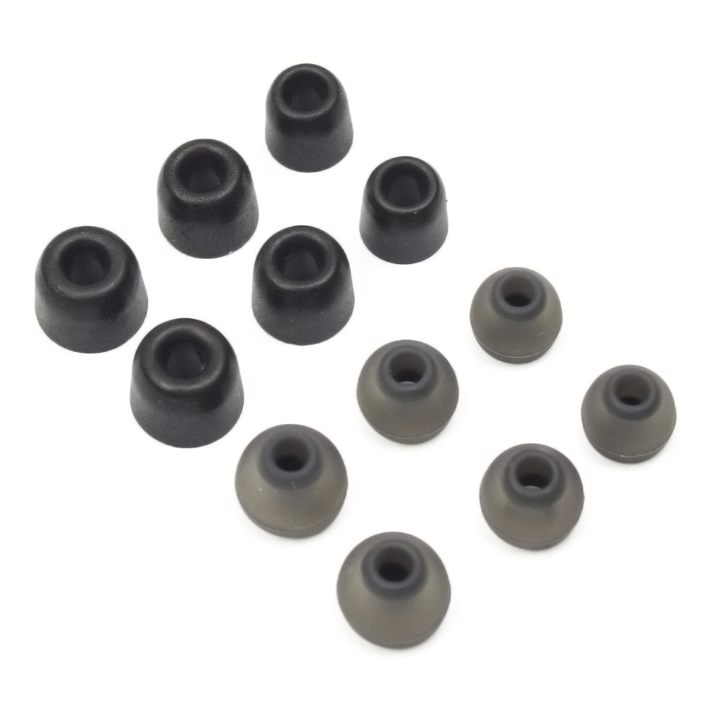 Premium Memory Foam Earbuds Tips + Silicone Eartips-6