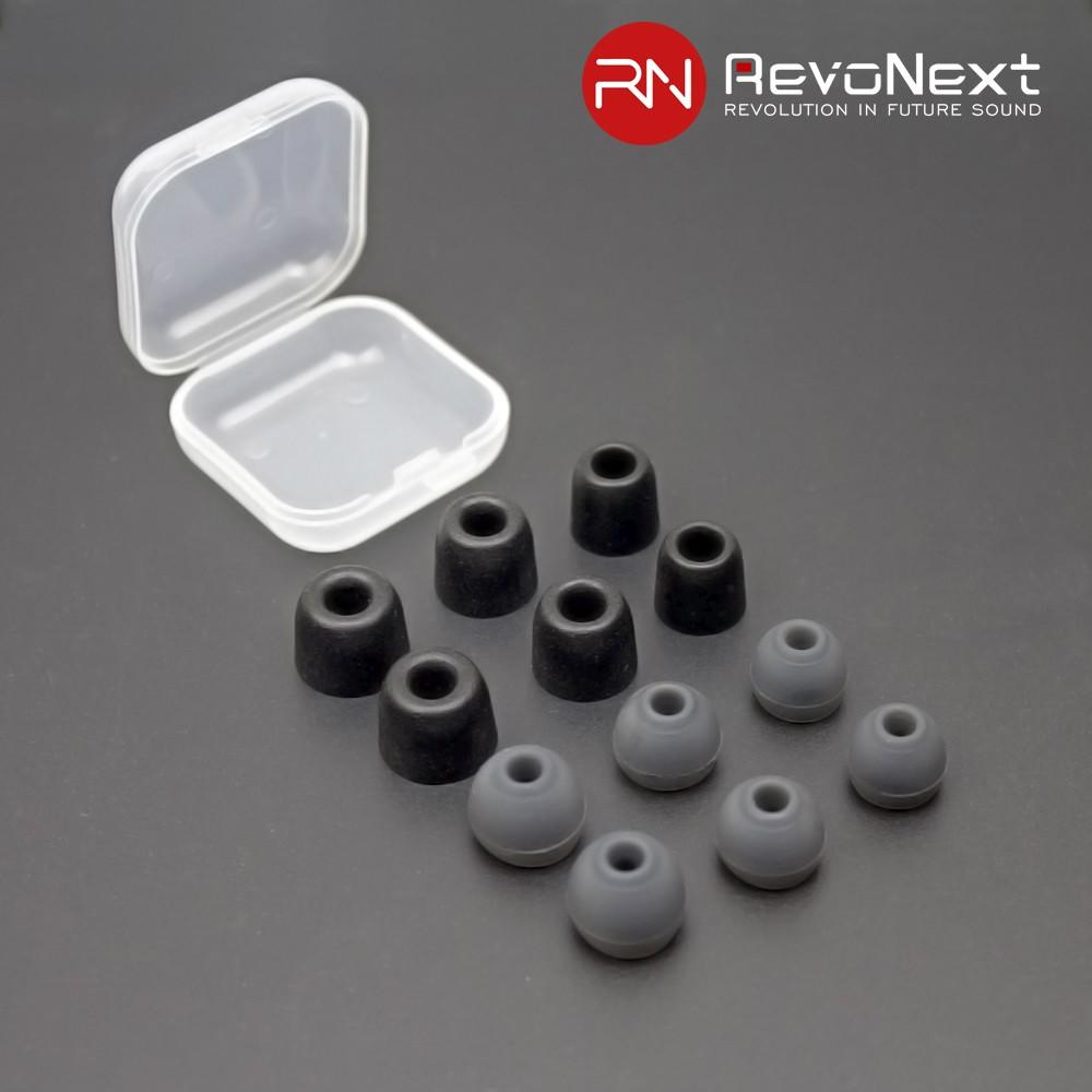 Premium Memory Foam Earbuds Tips + Silicone Eartips-1